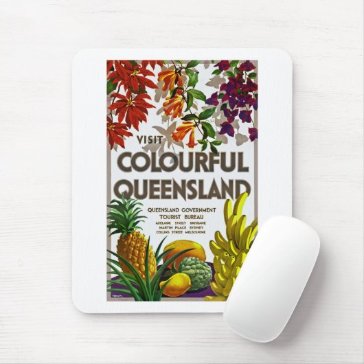 Besuchen Sie die farbenfrohe Queensland Mousepad (Mit Mouse)