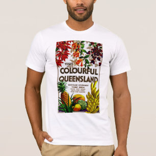 Besuchen Sie die farbenfrohe Queensland T-Shirt