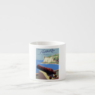 Besuchen Sie die Festung El Morro, Puerto Rico, Al Espressotasse