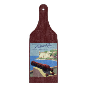 Besuchen Sie die Festung El Morro, Puerto Rico, Al Schneidebrett