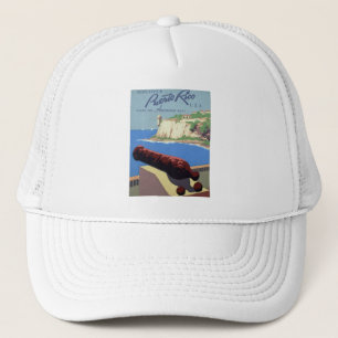 Besuchen Sie die Festung El Morro, Puerto Rico, Al Truckerkappe