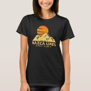 Besuchen Sie die Koordinaten der Nazca-Linien in S T-Shirt