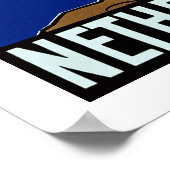 Besuchen Sie die Niederlande Indien Poster (Ecke)