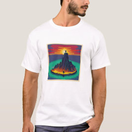 Besuchen Sie die pixelige Fantasieinsel... T-Shirt