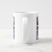 Besuchen Sie England Jumbo-Tasse (Rückseite)