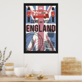 Besuchen Sie England Poster (Küche)