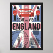 Besuchen Sie England Poster (Vorne)