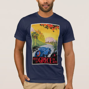 Besuchen Sie Griechenland mit dem Auto T-Shirt