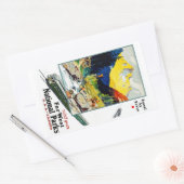 Besuchen Sie Ihre Far West Nationalparks Rechteckiger Aufkleber (Umschlag)