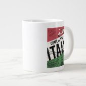 Besuchen Sie Italien Jumbo-Tasse (Vorderseite Rechts)