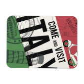 Besuchen Sie Italien Magnet (Horizontal)