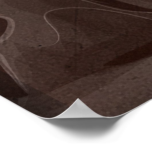 Besuchen Sie Mars Vintage Poster (Ecke)