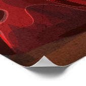 Besuchen Sie Mars Vintage Poster (Ecke)