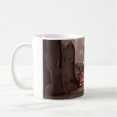 Besuchen Sie Mars Vintage Poster Kaffeetasse (Links)