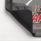 Besuchen Sie Mars Vintage Poster Mousepad (Ecke)