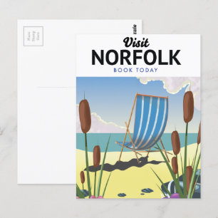 Besuchen Sie Norfolk - buchen Sie heute das Reisep Postkarte