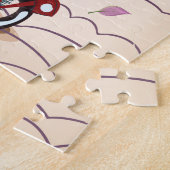 Besuchen Sie Rom Cartoon Reiseplakat Puzzle (Seite)