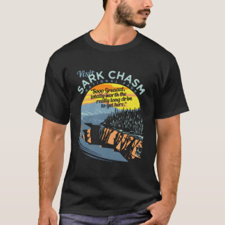 Besuchen Sie Sark Chasm Novelty T-Shirt