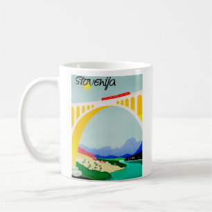 Besuchen Sie Slowenien Grün, Exklusiv, Vielfältig Kaffeetasse