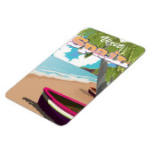 Besuchen Sie Spanien Reiseposter Magnet (Linke Seite)