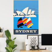 Besuchen Sie Sydney, Australien Poster (Heimbüro)