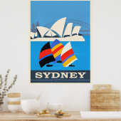 Besuchen Sie Sydney, Australien Poster (Küche)