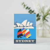 Besuchen Sie Sydney, Australien Postkarte (Stehend Vorderseite)