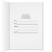 Besuchen Sie uns am See, Einladung Hütte Besuch (Innen (Rechts))