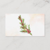 Besuchen Sie unsere Website Weihnachts-Einsatzkart Platzkarte (Rückseite)