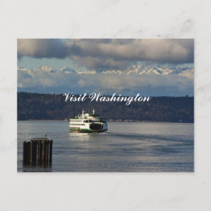 Besuchen Sie Washington Post Card Postkarte
