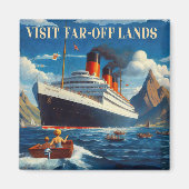 Besuchen Sie weit entfernte Landschaften Magnet (Vorne)