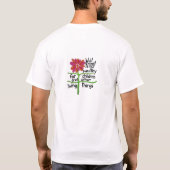 BESUCHEN T-Shirt (Rückseite)