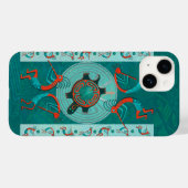 Besucher Anasazi Native Folk Art Case-Mate iPhone Hülle (Rückseite (Horizontal))