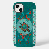 Besucher Anasazi Native Folk Art Case-Mate iPhone Hülle (Rückseite)