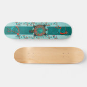Besucher Anasazi Native Folk Art Skateboard (Horizontal)