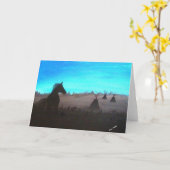 Besucher auf der Gästekarte der Morgendämmerung Karte (Gelbe Blume)