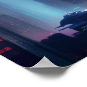 Besucher aus dem Weltraum Poster (Ecke)