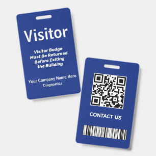 Besucher-Ausweis-ID Ausweis