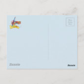 Besucher der Raumfahrt Postkarte (Rückseite)