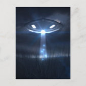 Besucher der Raumfahrt Postkarte (Vorderseite)