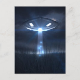 Besucher der Raumfahrt Postkarte