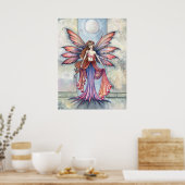 Besucher Fairy Poster Print von Molly Harrison (Küche)