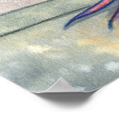 Besucher Fairy Poster Print von Molly Harrison (Ecke)