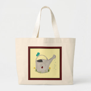 Besucher von der Garten-Taschen-Tasche Jumbo Stoffbeutel