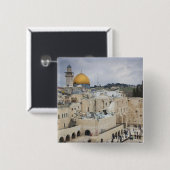 Besucher, Western Wall Plaza & Dome of the Rock Button (Vorne & Hinten)