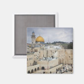 Besucher, Western Wall Plaza & Dome of the Rock Magnet (Vorderseite/Rückseite)