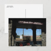 Besucherbüro Santa Rosa Postkarte (Vorne/Hinten)