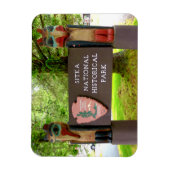 Besucherzentrum Sitka NHP, Alaska Magnet (Vertikal)
