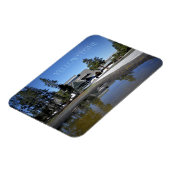 Besucherzentrum Yellowstone Nationalpark Wyoming Magnet (Linke Seite)