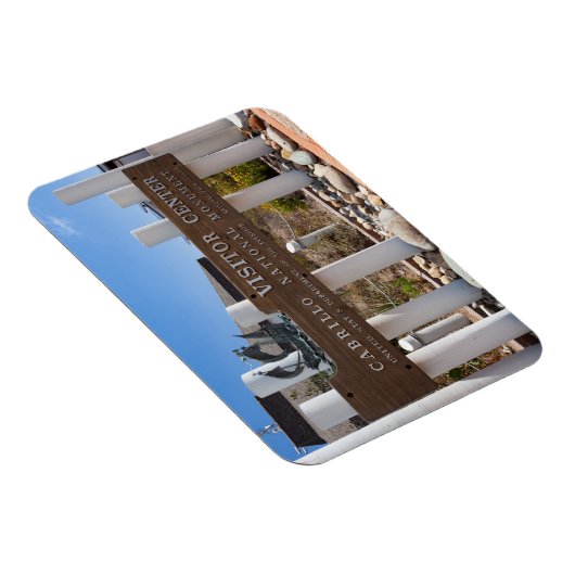 Besucherzentrum Zeichen, Cabrillo Nationaldenkmal Magnet (Rechte Seite)